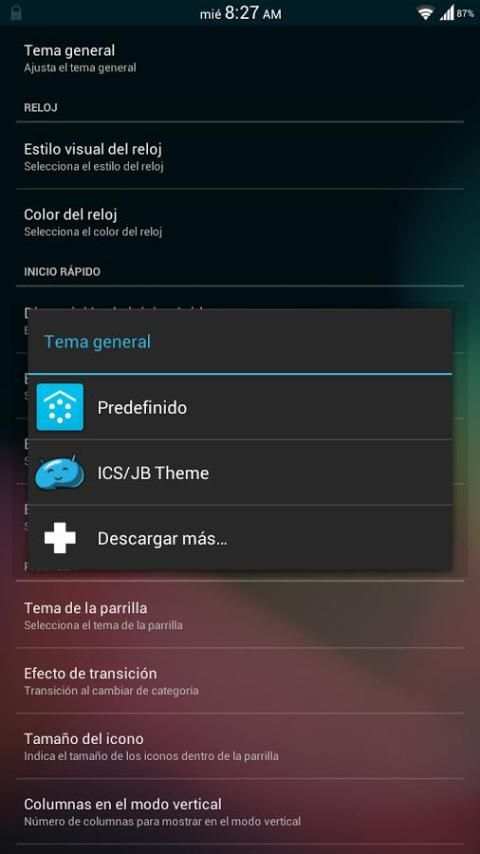 Theme ICS/JB - Smart Launcher screenshot 4