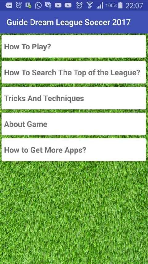 Guide Dream League Soccer 2017 screenshot 6