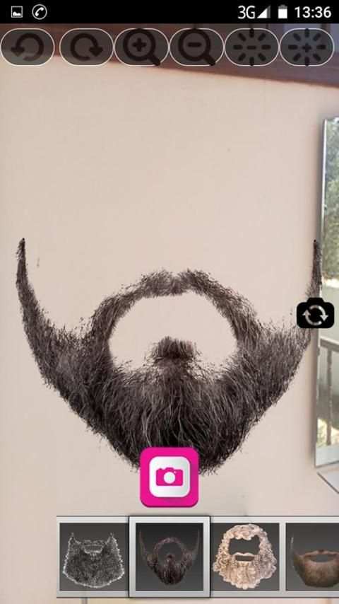 Beard Photo Montage 3 تصوير الشاشة