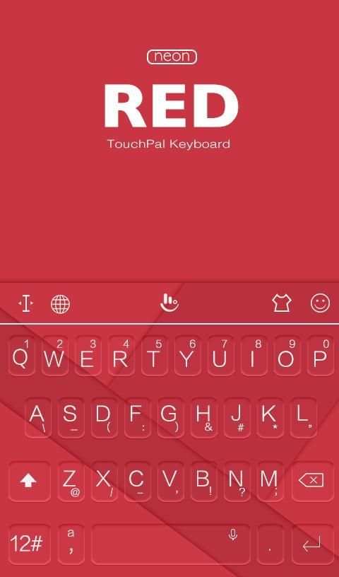 Special Red Keyboard Theme скриншот 5