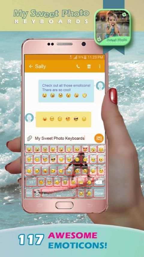 Saya Manis Foto Keyboard screenshot 4