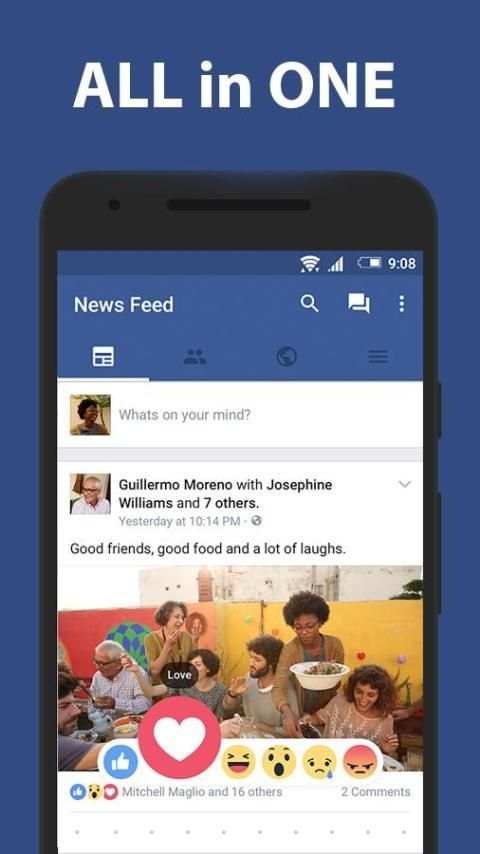 Messenger for Facebook скриншот 5