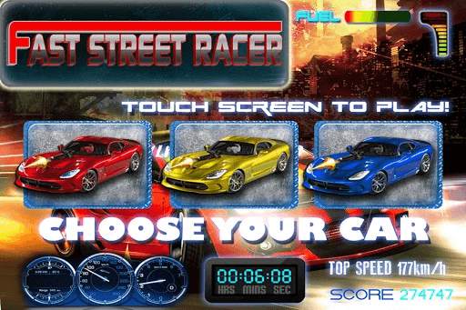 Fast Street Racer extreme скриншот 2