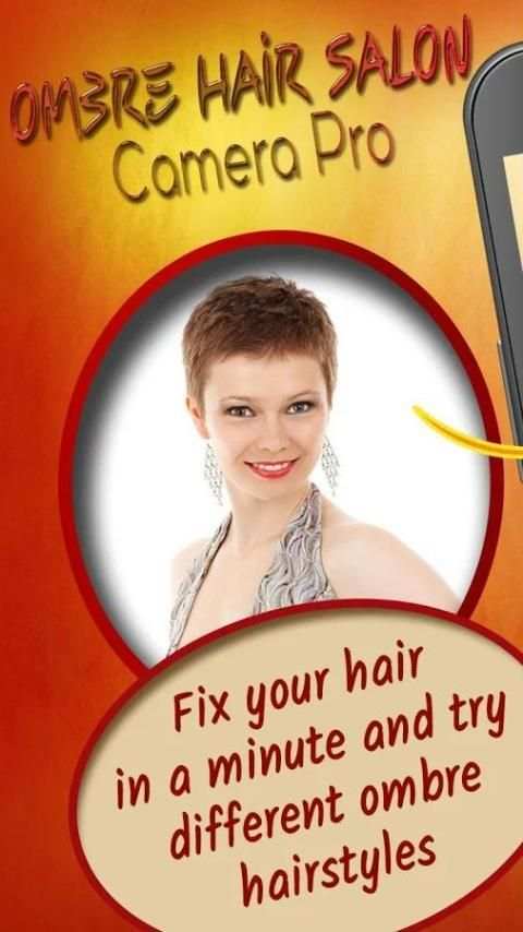 Gaya rambut ombre foto montase screenshot 4