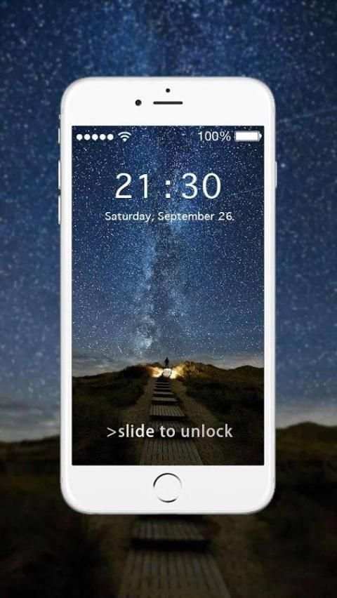 Galaxy Keypad Lock-Iphone Lock 4 تصوير الشاشة