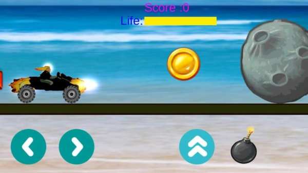 Angry Ghost Rider (Racing) 3 تصوير الشاشة