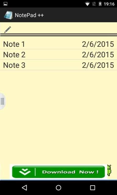 Notepad ++ para Android скриншот 2
