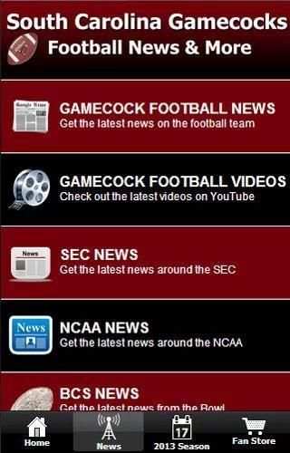 South Carolina Football News screenshot 5