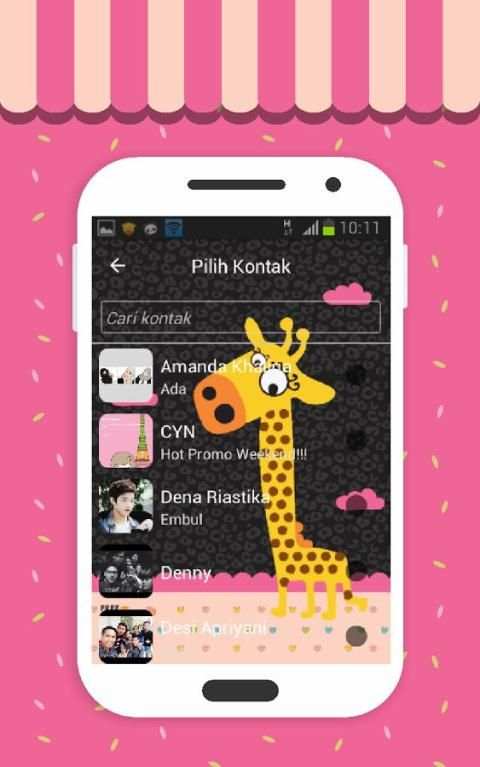 Tema Jerapah by SGP screenshot 4