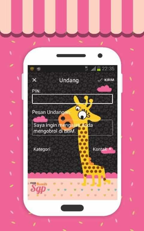 Tema Jerapah by SGP screenshot 5