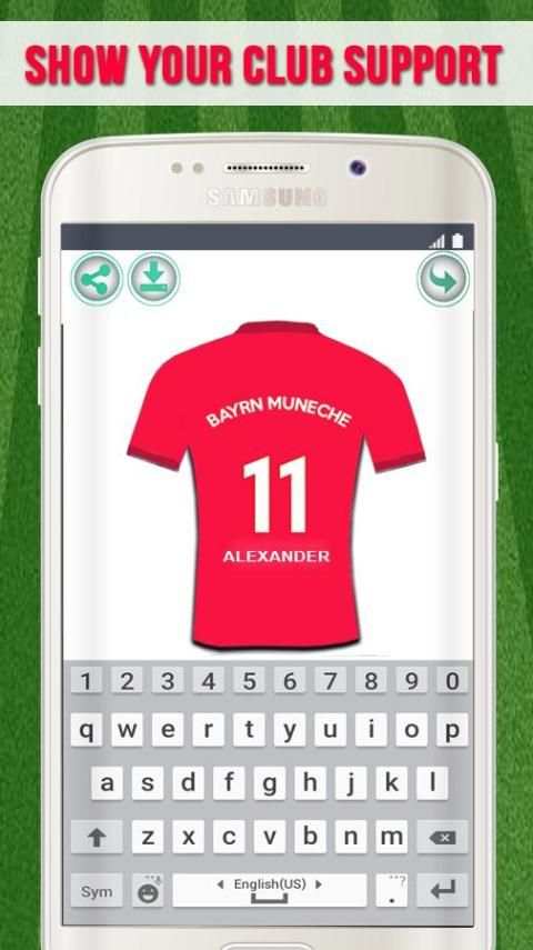 Name in Football Jersey Joke screenshot 2