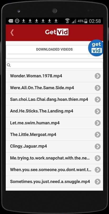 GetVid for Facebook & Browser screenshot 9