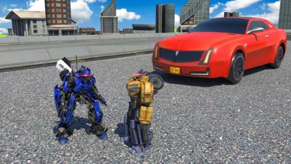 Mini Police War Robot screenshot 11