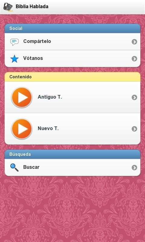Biblia Hablada Gratis 4 تصوير الشاشة