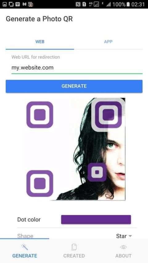 Photo QR Code Generator Reader скриншот 7