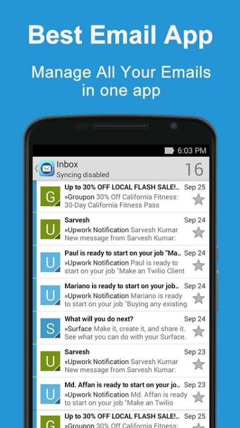 Mailboxx - client for Hotmail screenshot 4