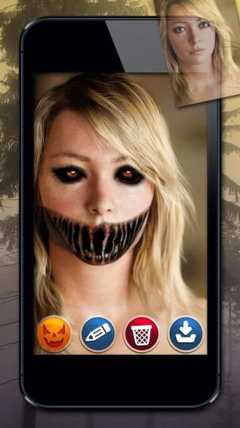 Halloween Foto Editor screenshot 2
