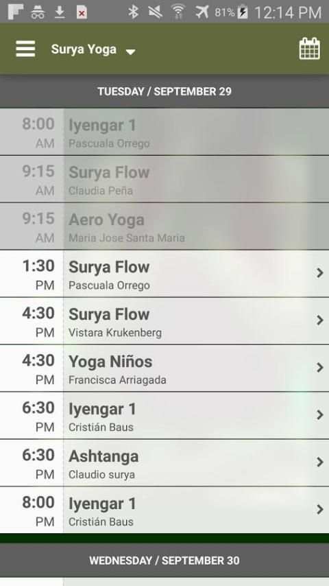 Surya Yoga screenshot 3