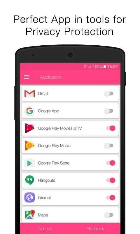Mobile AppLock स्क्रीनशॉट 2
