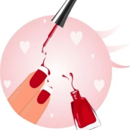 funny nail salon आइकन