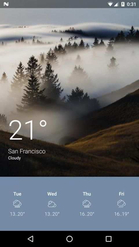 Simple Weather App 3 تصوير الشاشة