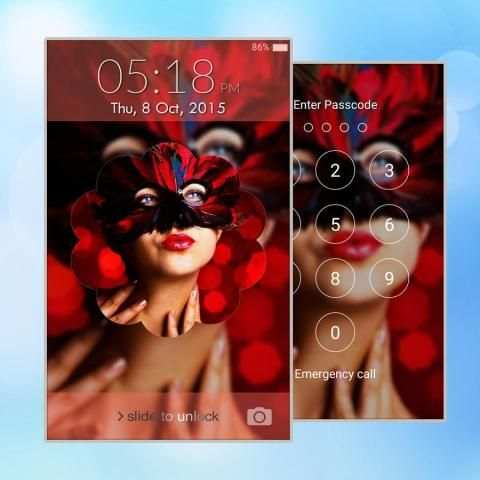 PIP Camera Picture Lock Screen screenshot 3