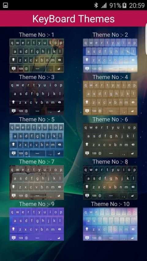 Foto Keyboard Tema screenshot 1