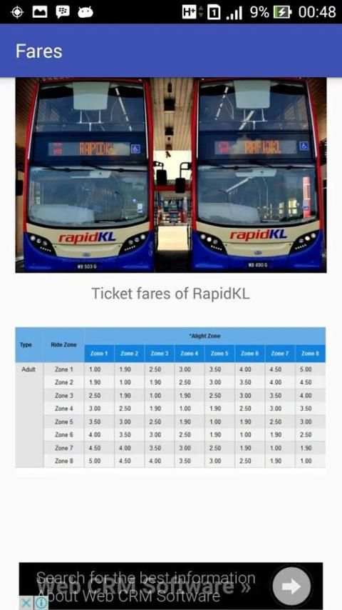 Jadwal - Bus Rapid KL screenshot 2