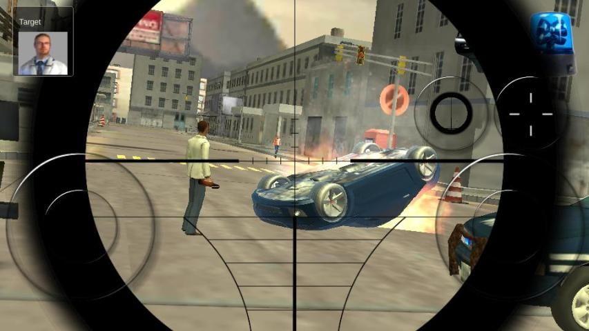 Police Car Sniper скриншот 5