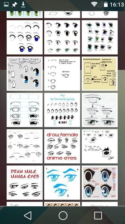 How to Draw Anime Eyes screenshot 5