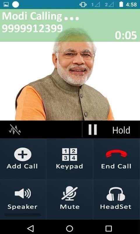 Modi Calling Prank screenshot 8
