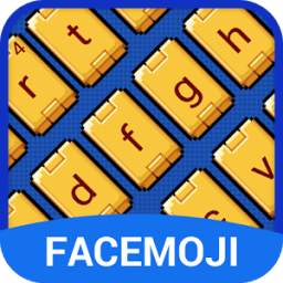 Pixel Emoji Keyboard Theme