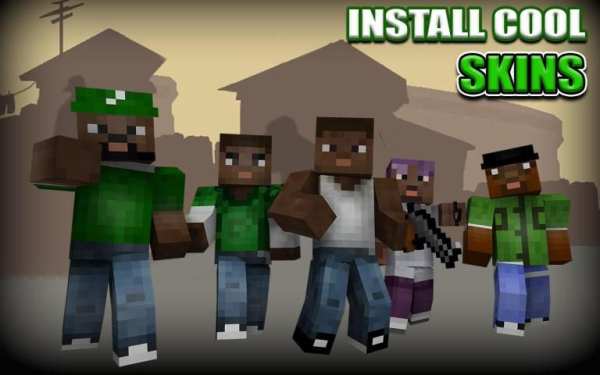 Cube Craft Mod for GTA screenshot 1