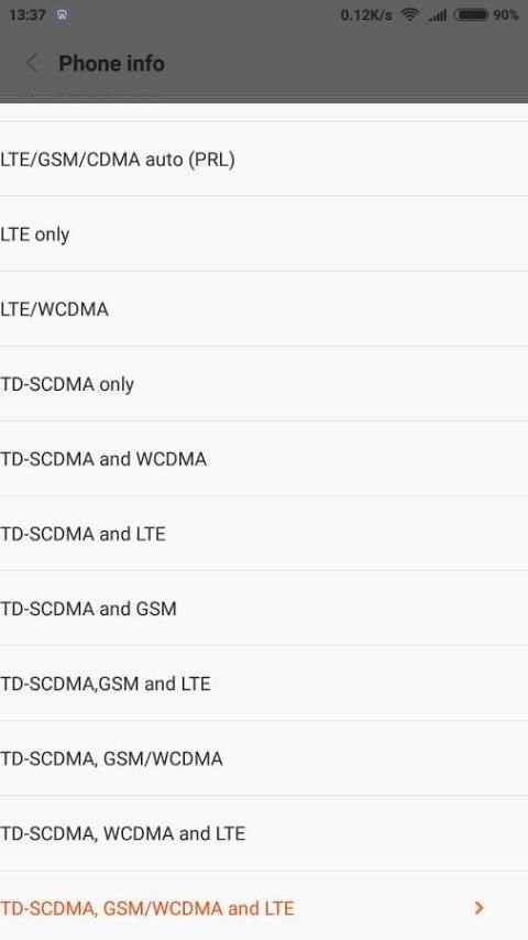 4G LTE Mode Switch screenshot 3