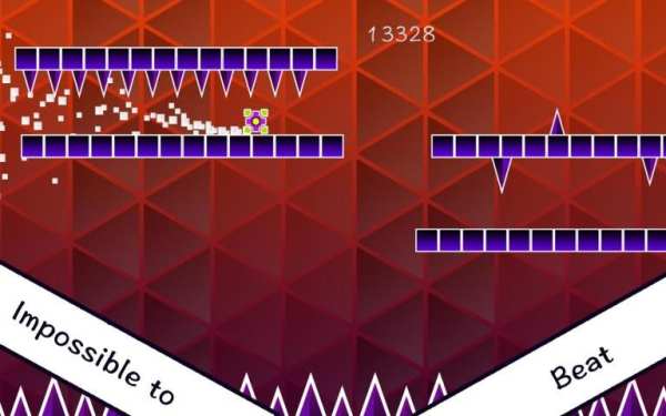 Happy Geometry Race: Dash Lite скриншот 1