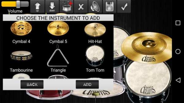 Drums Droid HD 2016 Free screenshot 8