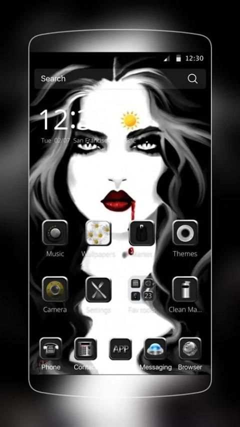 Vampire Tema screenshot 3