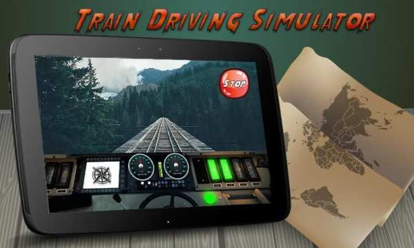 Train driving simulator स्क्रीनशॉट 2