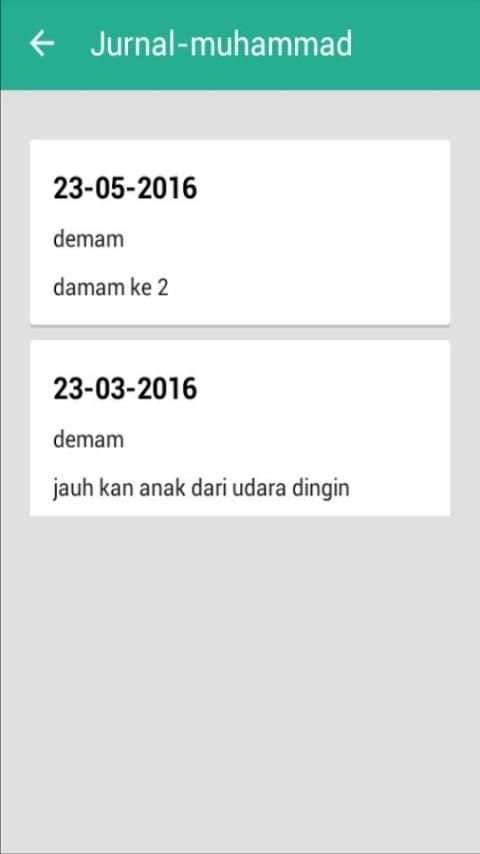 Kartu Menuju Sehat (KMS) screenshot 2