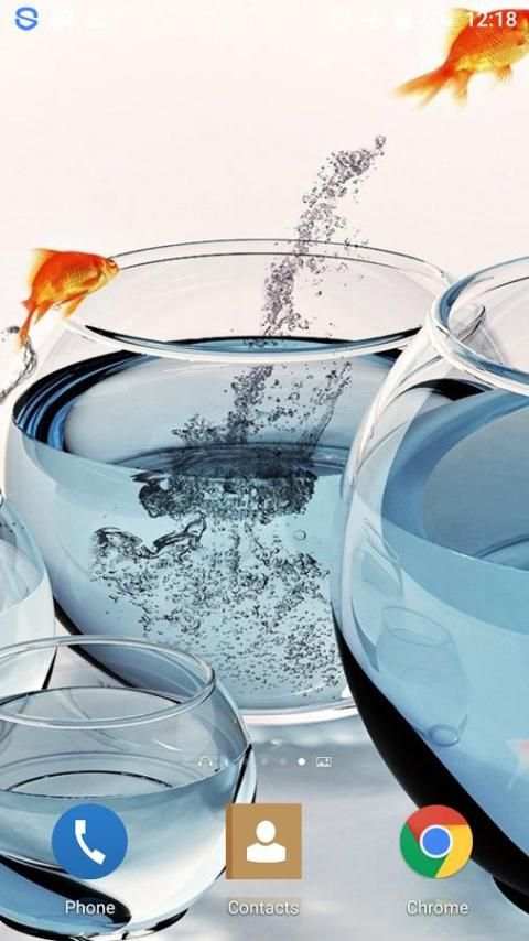 Goldfish HD Live Wallpaper screenshot 5