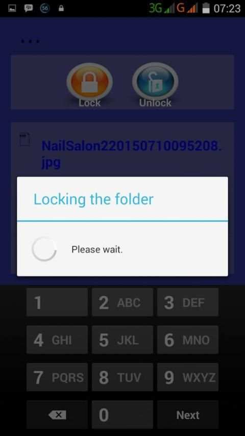 Folder Lock screenshot 3