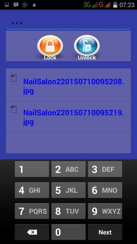 Folder Lock 4 تصوير الشاشة