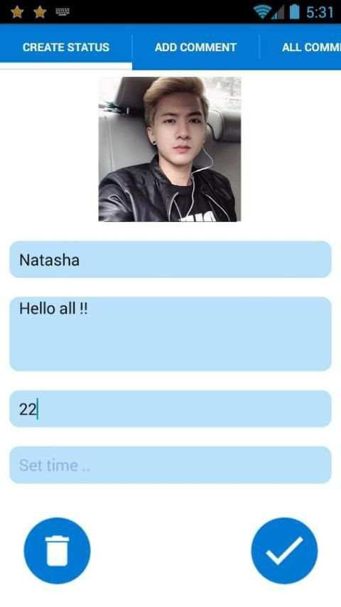Fake Status 3 تصوير الشاشة