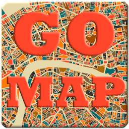 Go map for Pokemon GO 122234 1.0
