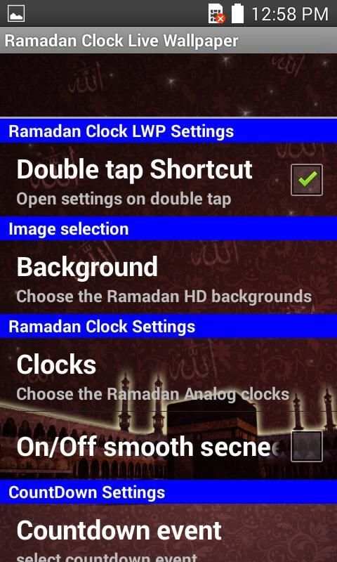 Jam HP Tema Islam screenshot 8