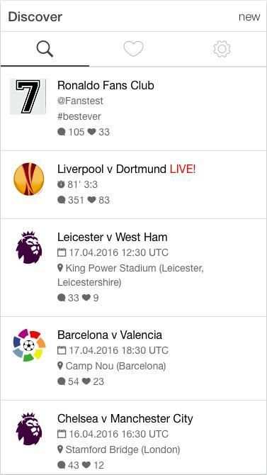 Fanschat - live scores & chat screenshot 4