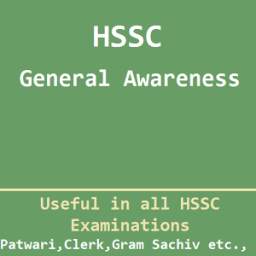 HSSC Haryana General Awareness
