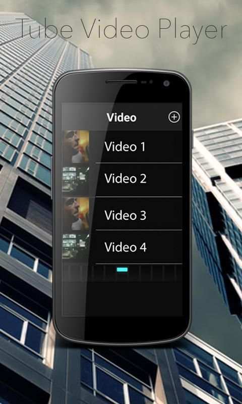 Tube MP4 Video Player 2 تصوير الشاشة