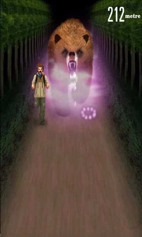 angry bear run 3D скриншот 4