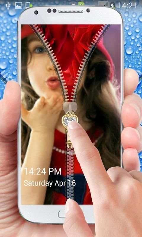 My Photo Zipper Lock Screen screenshot 4